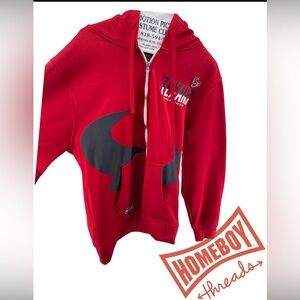 NFL Red and Black Kids Hoodie